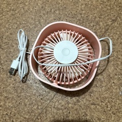 Uミニ扇風機の画像