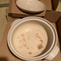 桜柄　土鍋8号の画像