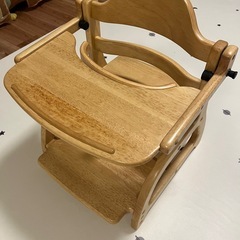 すくすくローチェアⅡ yamatoya ナチュラルの画像