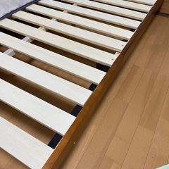 すのこベッドフレームの画像