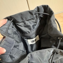 美品 ＊ UNIQLO U ユニクロ 巾着型 2way ショルダー バッグの画像