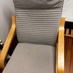 IKEA ポエング　オットマンセット
　の画像
