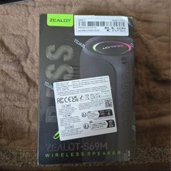 未使用 ZEALOT Zealot S69M ポータブル ワイヤレスBluetoothマイクスピーカー 20Wの画像