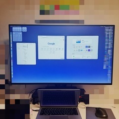 LGモニター4K+fire tv Maxの画像