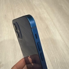 iPhone12 ブルー64G  バッテリー 100% SIMフリーの画像