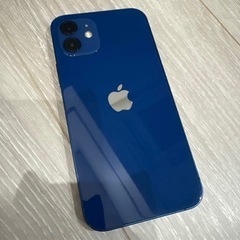 iPhone12 ブルー64G  バッテリー 100% SIMフリーの画像
