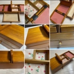 木製ソーイングBOXの画像