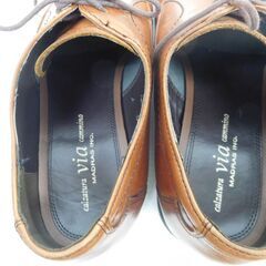 ヴィア カミーノ via cammino レースアップ ビジネスシューズ VC1505 size:26.5cmの画像