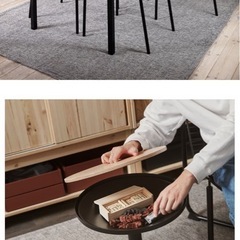 IKEA ラグの画像