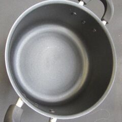 🍊マーブルコート両手鍋の画像