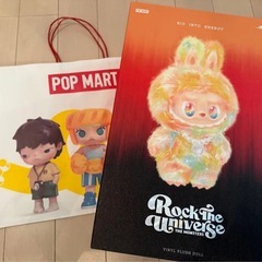 POPMART　THE MONSTERS Big into Energy シリーズ ROCK THE UNIVERSE ラブブ　ロック の画像
