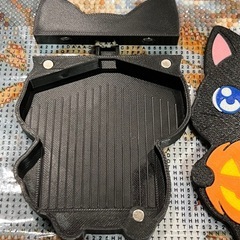 ダイヤモンドアートトレイ 黒猫
手作りの画像