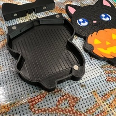ダイヤモンドアートトレイ 黒猫
手作りの画像