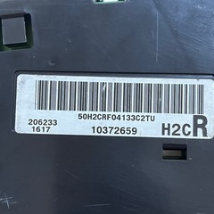 シボレー トレイルブレイザー 純正 メーター スピードメーター 10372659　H2CRの画像