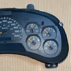 シボレー トレイルブレイザー 純正 メーター スピードメーター 10372659　H2CRの画像
