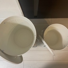 ゴミ箱　2個セット　IKEA KNODD クノッド　の画像
