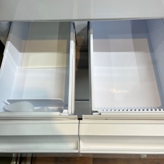 【美品2020年製】SHARP ノンフロン冷凍冷蔵庫 SJ-G415H-W の画像