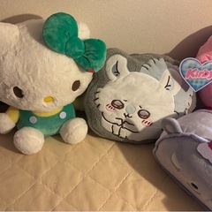 ぬいぐるみクッションマスコットまとめ売りの画像