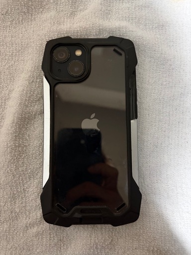 【SIMフリー iPhone13 128GB ミッドナイト（黒系）】ケース＆覗き見防止フィルム付き バッテリー67%