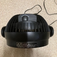 山善 サーキュレーター 扇風機 NAS-M182(B) 2015年製の画像