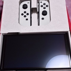 Switch 有機ELホワイト カセット付きの画像