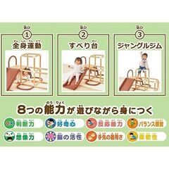 美品 室内遊具 わくわくジャングルパーク　取扱説明書・専用工具付きの画像