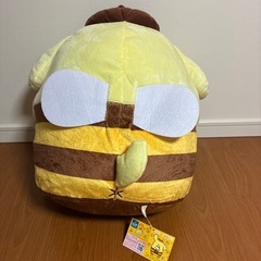 ポムポムぷりん　ハチ　ビックぬいぐるみ　50㎝位の画像