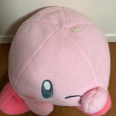 羊毛フェルト風超ビックぬいぐるみ　カービィ　うとうとの画像