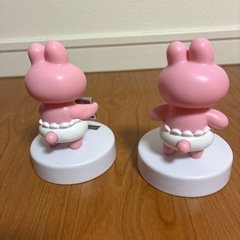 おぱんちゅうさぎ　ゆらゆらソーラー　2点セットの画像
