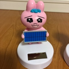おぱんちゅうさぎ　ゆらゆらソーラー　2点セットの画像
