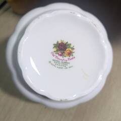陶器 ROYAL ALBERT 飾り 花　ブーケ バラ 薔薇 ROYAL ALBERT オブジェの画像