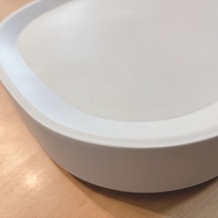 隠しキャスター　プランタースタンド 直径28.5cm おしゃれ ホワイトの画像