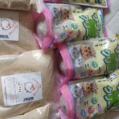 小動物の必要品の画像