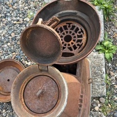  福禄ストーブ フクロク石炭ストーブ/コークスストーブ【61-c-2型】
の画像