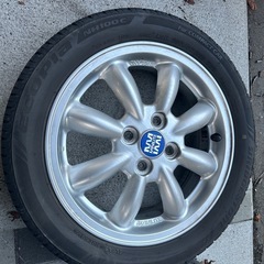 タイヤホイール　ミニライト　中古　15インチの画像