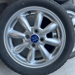 タイヤホイール　ミニライト　中古　15インチの画像