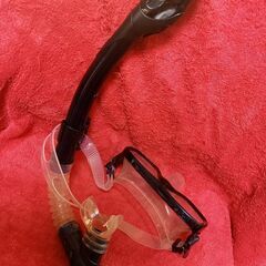 ダイビング　マスク　シュノーケル　セット　ヘレイワホ中古品の画像