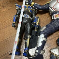 仮面ライダー 人形 まとめ 9体 バンダイ 仮面ライダー龍騎 フィギュア ソフビの画像