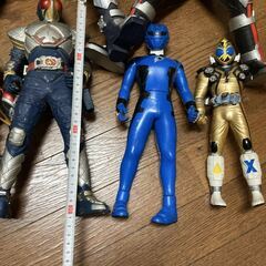 仮面ライダー 人形 まとめ 9体 バンダイ 仮面ライダー龍騎 フィギュア ソフビの画像