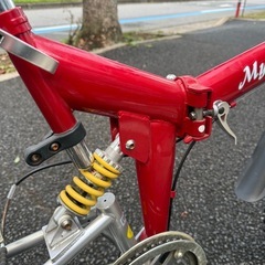  折たたみ自転車 20インチ 6段ギア･Wサス M-10の画像