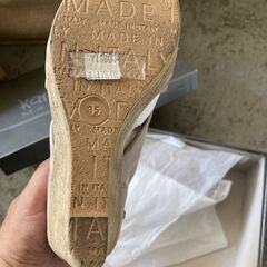 靴 サンダル イタリア製 Karen Lipps レディース カレン リップス 22.5cmくらい パンプス ヒール レザー ローファー シューズの画像