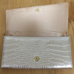 袱紗ポーチ　シルバー　POLAの画像