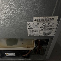 シャープ　2ドア冷蔵庫の画像
