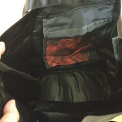 折り畳みバッグ　ブラック　POLAの画像