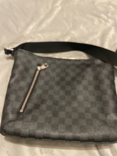 LOUIS VUITTON ルイヴィトン ダミエ グラフィット ミック PM 黒/グレー N41211 メンズ ダミエグラフィットキャンバス ショルダーバッグ