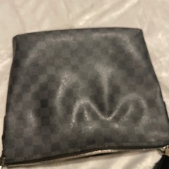 LOUIS VUITTON ルイヴィトン ダミエ グラフィット ミック PM 黒/グレー N41211 メンズ ダミエグラフィットキャンバス ショルダーバッグ の画像