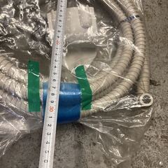 詳細不明 風呂水 給水 ホース 新品 未使用 お湯取りホース 風呂水給水ホース 洗濯機 洗濯機用の画像