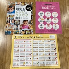 離乳食の本の画像