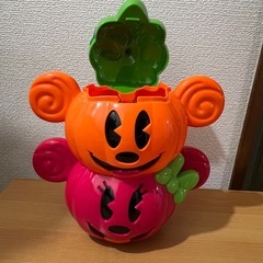 ハロウィンの置物の画像