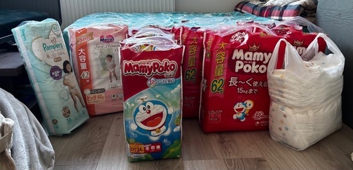 マミーポコパンツ　L ビッグ　オムツ　メリーズ　パンパース